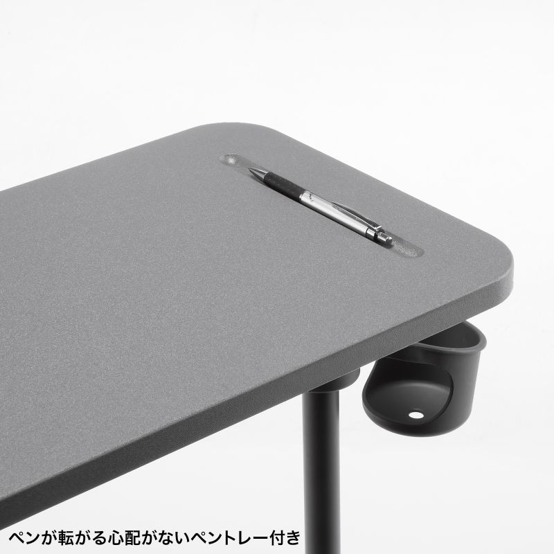 SNC-T165BK （ブラック） ミーティングチェア　テーブル付き