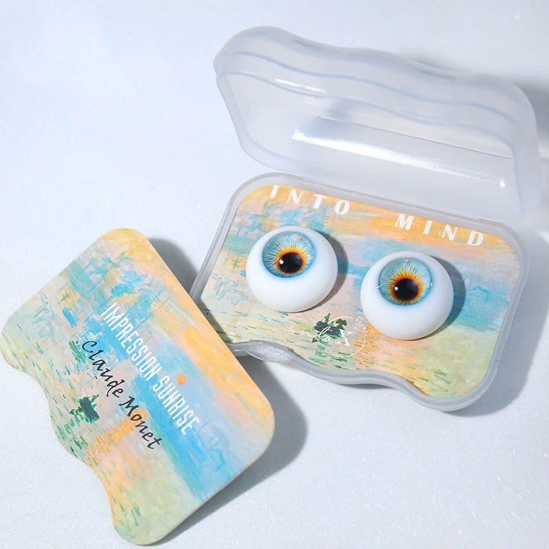 BJDドールアイ レジンアイ 日の出 人形用樹脂眼 真人風 普通/三白眼 12mm/14mm/16mm/18mmサイズ