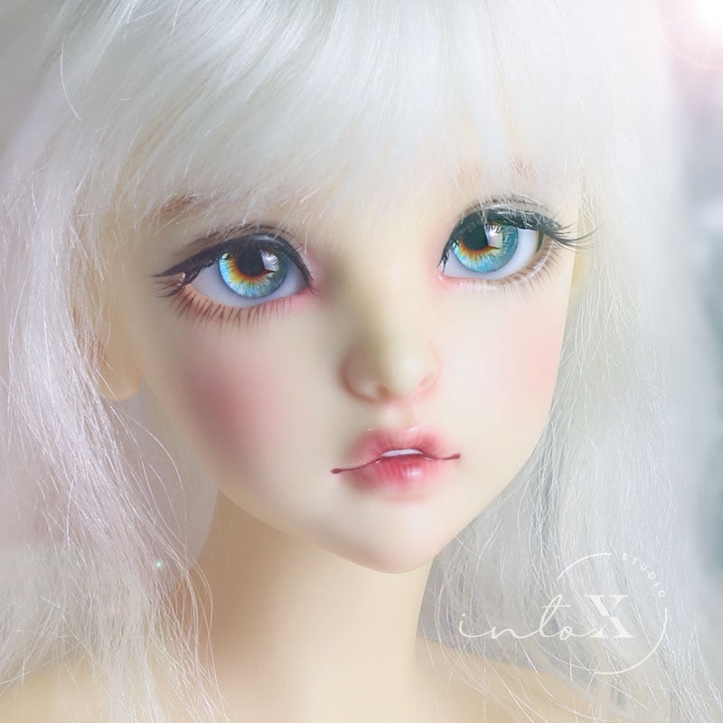 BJDドールアイ レジンアイ 日の出 人形用樹脂眼 真人風 普通/三白眼 12mm/14mm/16mm/18mmサイズ