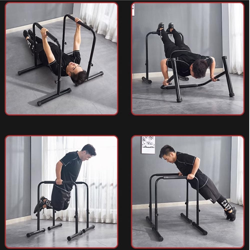 ディップススタンド 高さ調節可能 耐荷重150kg ディップス スタンド バー ディップスバー ディップスマシン 筋トレ チンニング トレーニング フィットネス ストレッチ 懸垂マシン 筋トレ器具 運