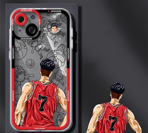 Qoo10] iPhone14ケーススラムダンク iP