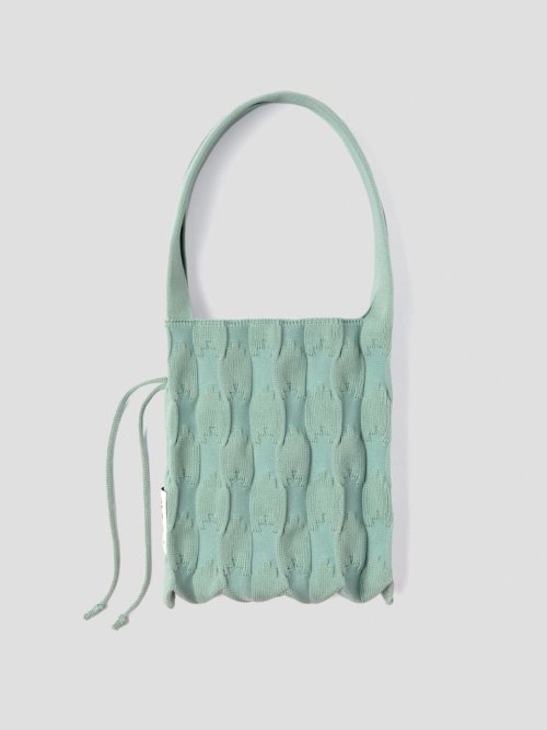Lucky Pleats Knit S Pretzel (ALL) 4色 Eco 韓国人気 韓国ファッション 女性バッグ ショルダーバッグ 大学生 ファッションバッグ ハンドバッグ
