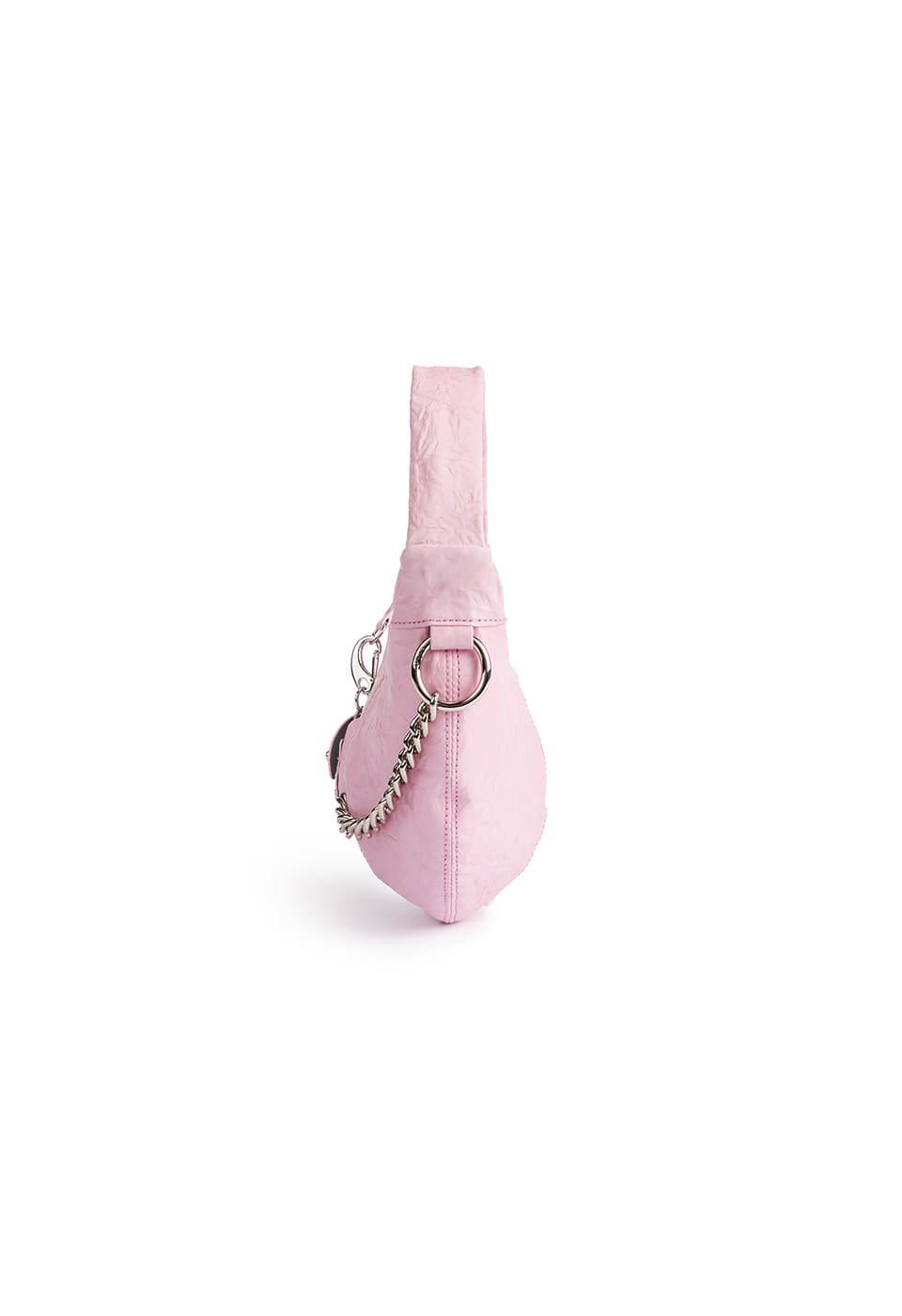 早期完売★OPEN YY★CRINKLE MOTO HOBO MINI ホーボーバッグPINK OPEN Yy】 CRINKLE MOTO HOBO MINI : PINK ショルダーバッグ