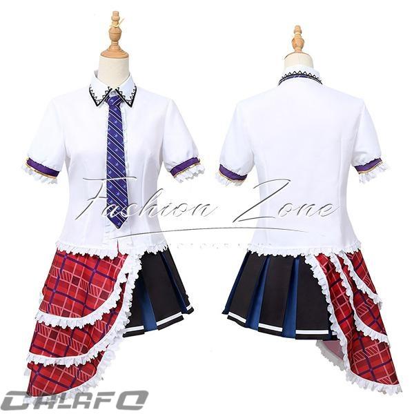 lovelive 虹ヶ咲学園スクールアイドル同好会 風 優木せつ菜 打歌服 コスプレ衣装 ウィッグ 靴 コスチューム 演出服 アニメ ゲーム ハロウィン cosplay 変装