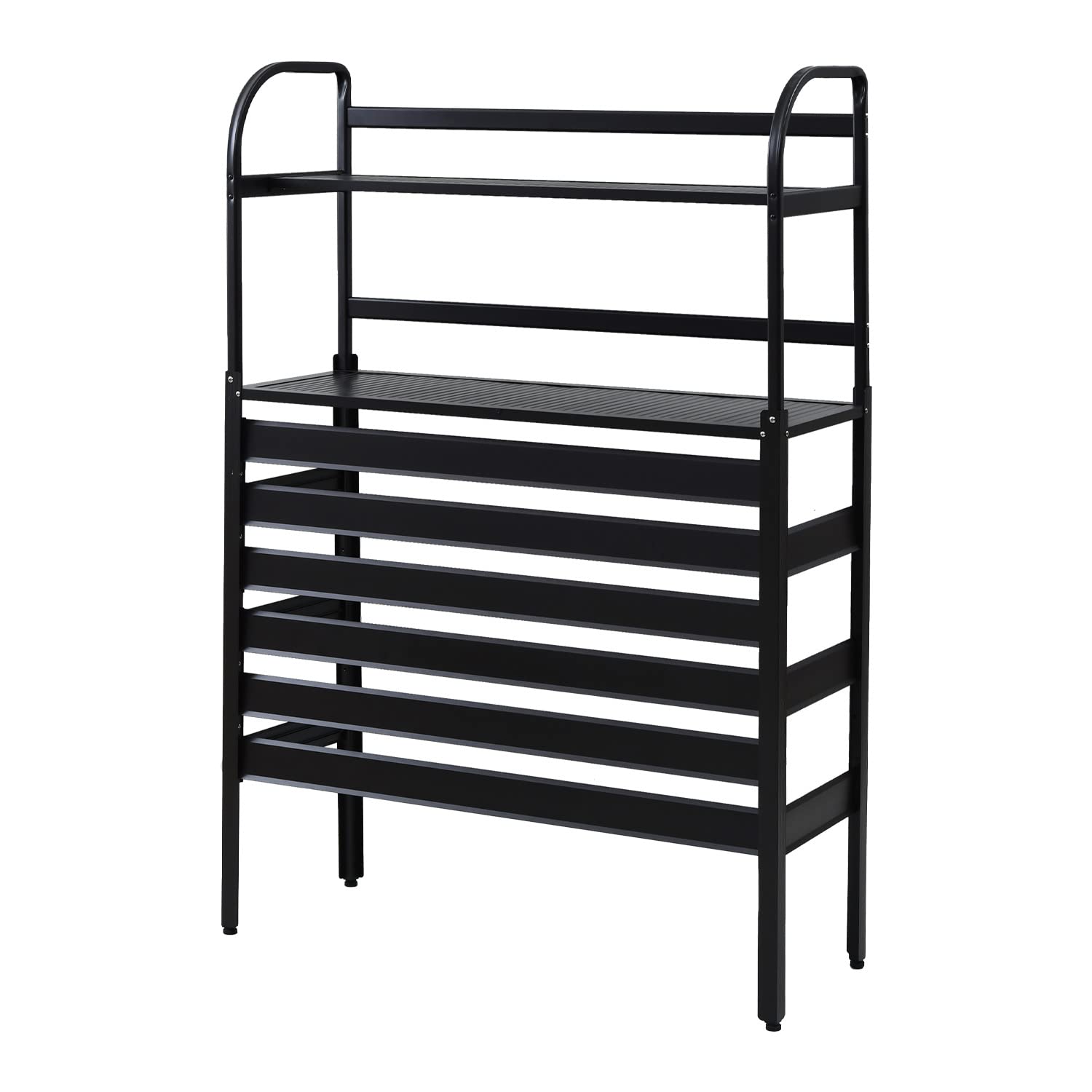 ガーデンマスターエアコンカバー 室外機 アルミ製 大型タイプ 棚付きKAAC-100T(DBR) ダークブラウン