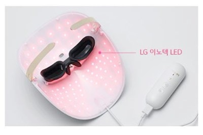 LG 電子 Pra L / Plus / BWL1 / ダーマ / LEDマスク / トーンアップ / エラスティック / スキンケア / 美容 /  デバイス - ゴールド/スキン トーン弾性管理