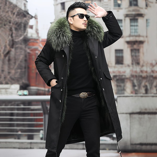 Qoo10] 超人気 メンズ モッズコート 裏起毛 裏