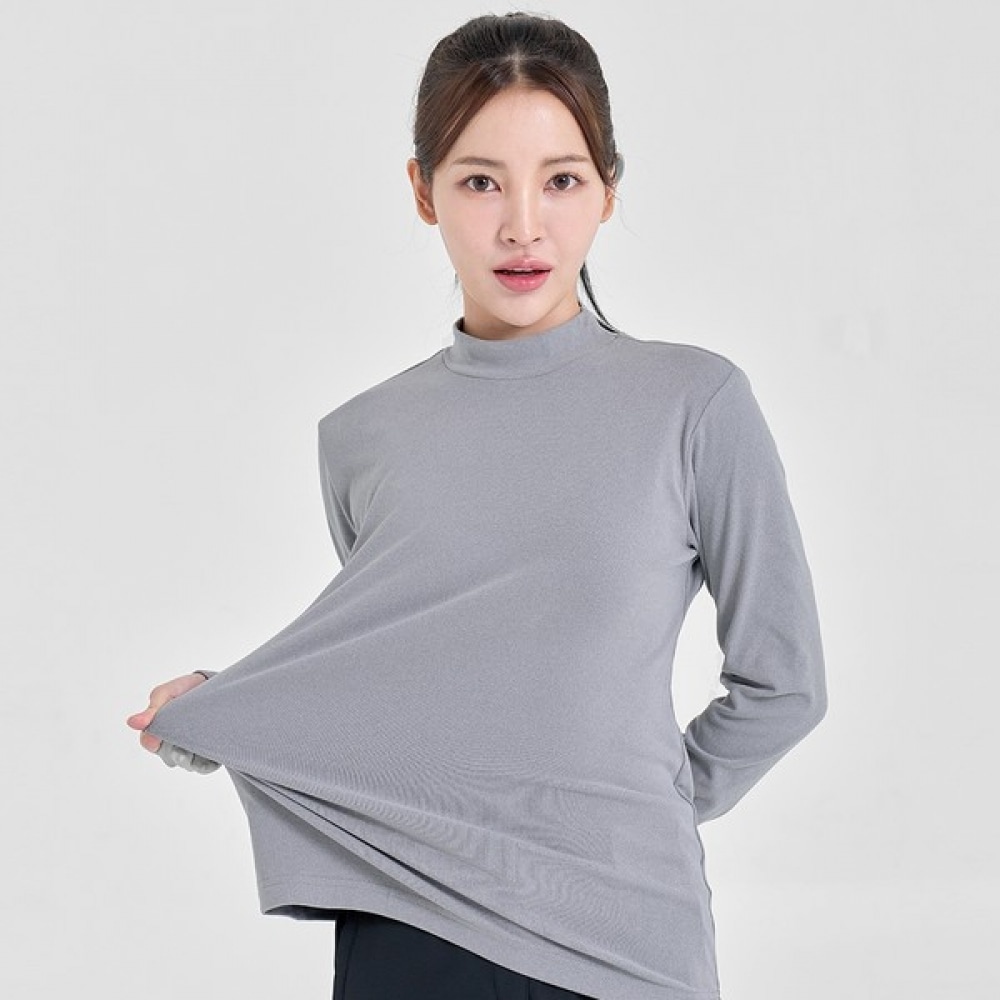 (マウンテンバレー) マウンテンバレー 2点セット女性用インナーハーフネックベーシック Tシャツ MVT4391W (マウンテンバレー) マウンテンバレー 2点セット女性用インナーハーフネックベーシック Tシャツ MVT4391W