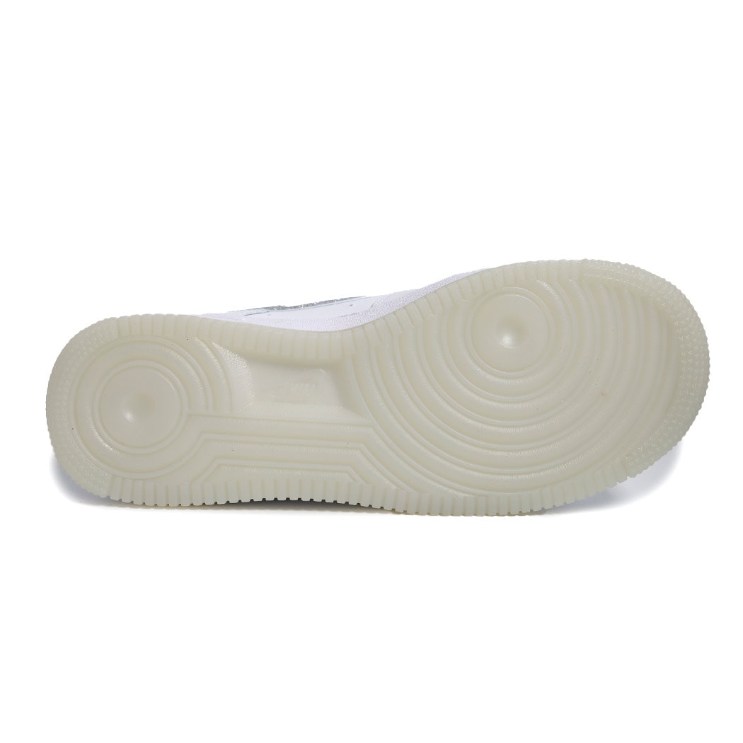 NIKE ナイキ ウィメンズ エアフォース スニーカー WMNS AIR FORCE 1 07 LX GLITTER SWOOSH ( 白 ホワイト ラメ レディース HQ3461-191 )