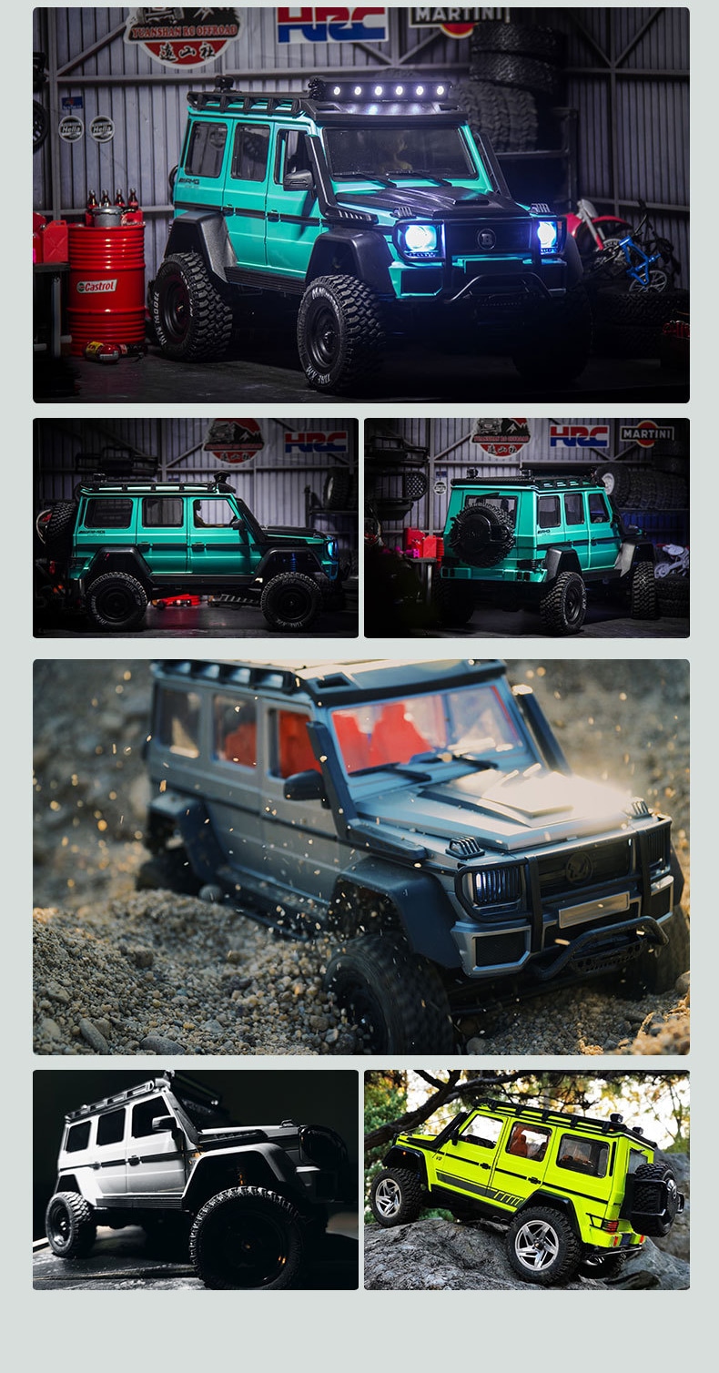 ラジコン クローラー ラジコンカー ホビー ラジコンカー オフロード 4WD RCカー プレゼント 子供 男の子 彼氏 学生