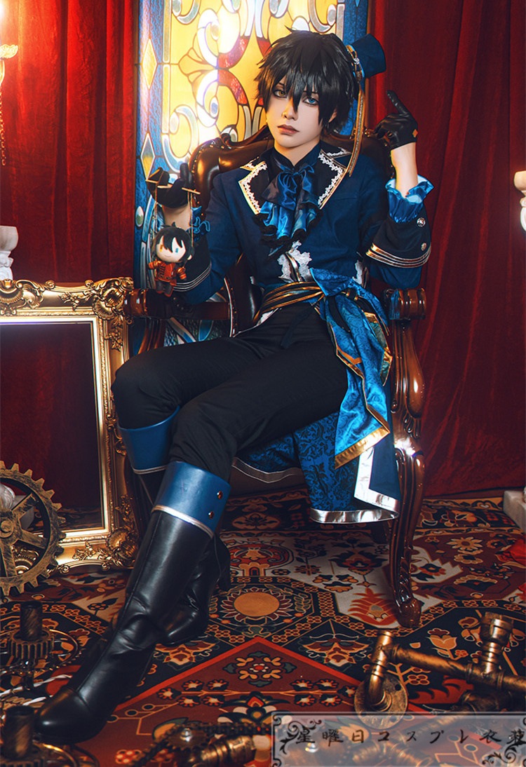 ES あんさんぶるスターズ 青藍人形館 影片みか 斎宫宗 コスプレ衣装 コスチューム ハロウィーン ES あんさんぶるスターズ 青藍人形館 影片みか 斎宫宗 コスプレ衣装 コスチューム ハロウィーン