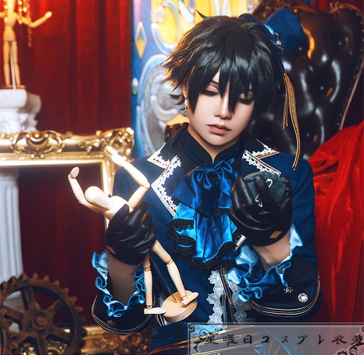 ES あんさんぶるスターズ 青藍人形館 影片みか 斎宫宗 コスプレ衣装 コスチューム ハロウィーン ES あんさんぶるスターズ 青藍人形館 影片みか 斎宫宗 コスプレ衣装 コスチューム ハロウィーン