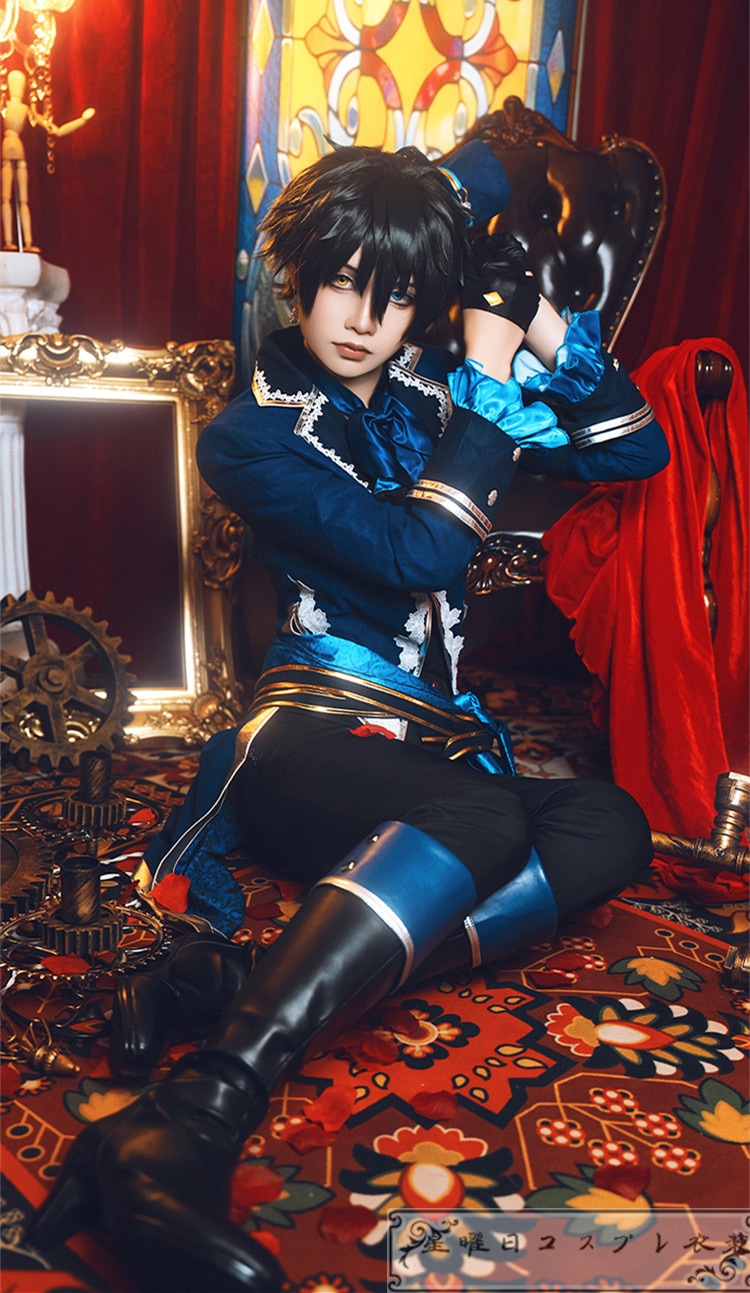 ES あんさんぶるスターズ 青藍人形館 影片みか 斎宫宗 コスプレ衣装 コスチューム ハロウィーン ES あんさんぶるスターズ 青藍人形館 影片みか 斎宫宗 コスプレ衣装 コスチューム ハロウィーン