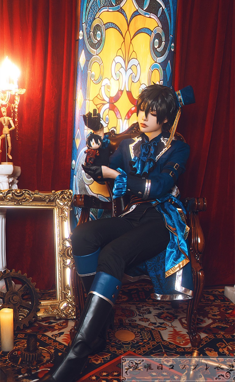 ES あんさんぶるスターズ 青藍人形館 影片みか 斎宫宗 コスプレ衣装 コスチューム ハロウィーン ES あんさんぶるスターズ 青藍人形館 影片みか 斎宫宗 コスプレ衣装 コスチューム ハロウィーン