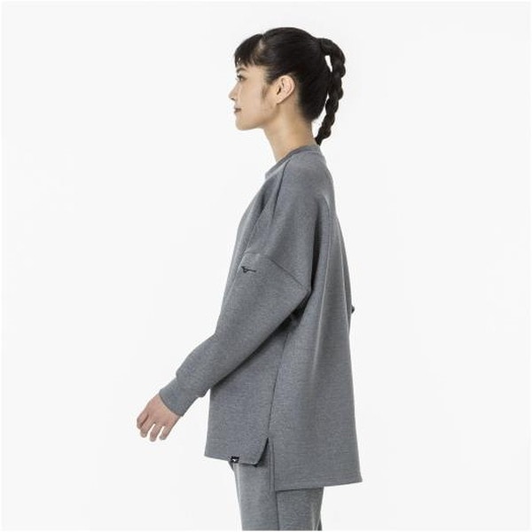 MIZUNO ミズノ ストレッチスウェットクルー レディース トレーニングウエア トップス 32MCA33206 MIZUNO ミズノ ストレッチスウェットクルー レディース トレーニングウエア トップス 32MCA33206