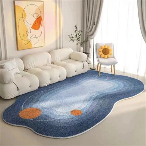 新しいカーペット寝室不規則なフロアマット カーペット 新しいカーペット寝室不規則なフロアマット カーペット