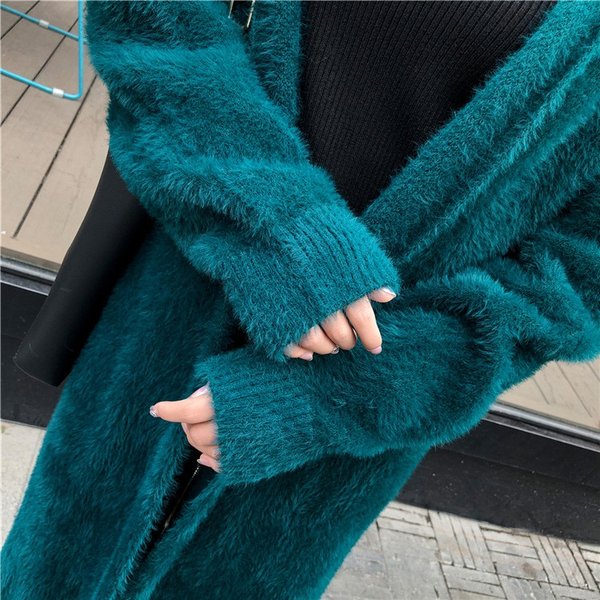 ロングカーディガン シャギー ニット 厚手 レディース コーディガン 無地 きれいめ ボタンなし ゆったり 長袖 秋冬 オフィス ライトアウター ニットコート ロングカーディガン シャギー ニット 厚手 レディース コーディガン 無地 きれいめ ボタンなし ゆったり 長袖 秋冬 オフィス ライトアウター ニットコート