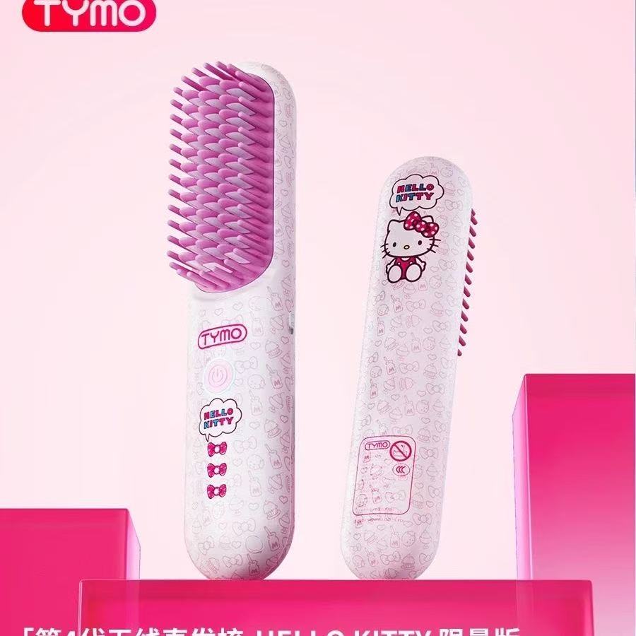 Hello Kittyハローキティ ミニ 数量限定モデル 第 4 世代 Lite ワイヤレスストレートアイロンコードレスヘアアイロン 高頭頂効果で髪を傷めない スタイリングブラシストレートアイロン