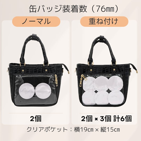 Qoo10] 痛バッグ 痛バ 痛バック 小さめ ミニ