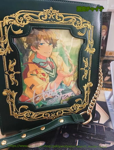 Qoo10] 痛バッグ 痛バ 缶バッジプレート付き 縦