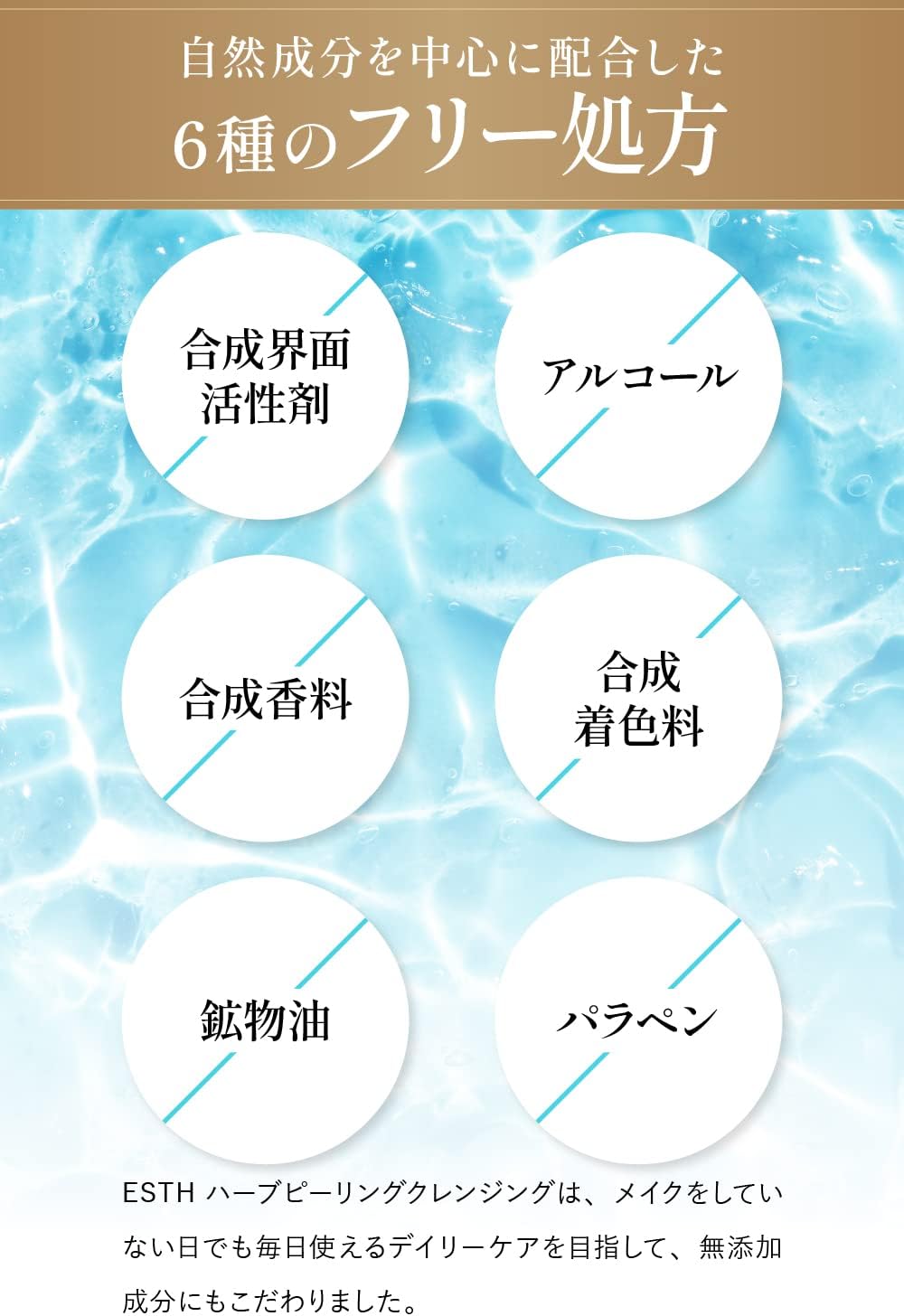 Qoo10] ESTH ESTH ハーブピーリングクレンジング