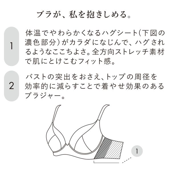 ワコール ハグするブラ コンパクトメイク BXB318 BXB418 フルカップ ブラジャー QDE