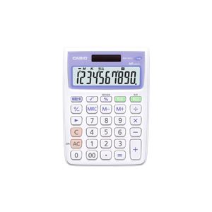 (まとめ) カシオ 抗菌電卓 ミニジャストタイプ10桁 MW-102CL-N 1台 (×10セット)