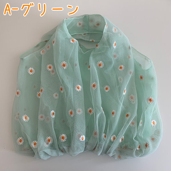 楽天市場】チュールバッグ エコバッグ オーガンジー レディース