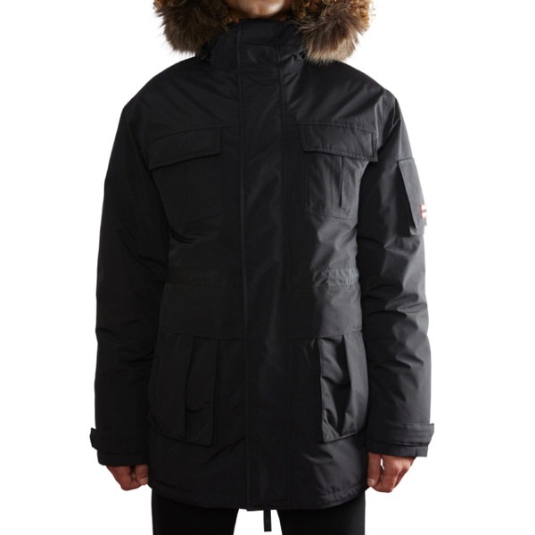 ハンター HUNTER MENS EXPLORER LONG INSULATED PARKA アウター メンズ MRO1515REN-BLK ハンター HUNTER MENS EXPLORER LONG INSULATED PARKA アウター メンズ MRO1515REN-BLK