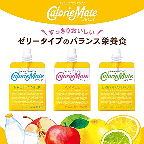大塚製薬 カロリーメイト ゼリー ライム&グレープフルーツ味 215g24袋 大塚製薬 カロリーメイト ゼリー ライム&グレープフルーツ味 215g24袋