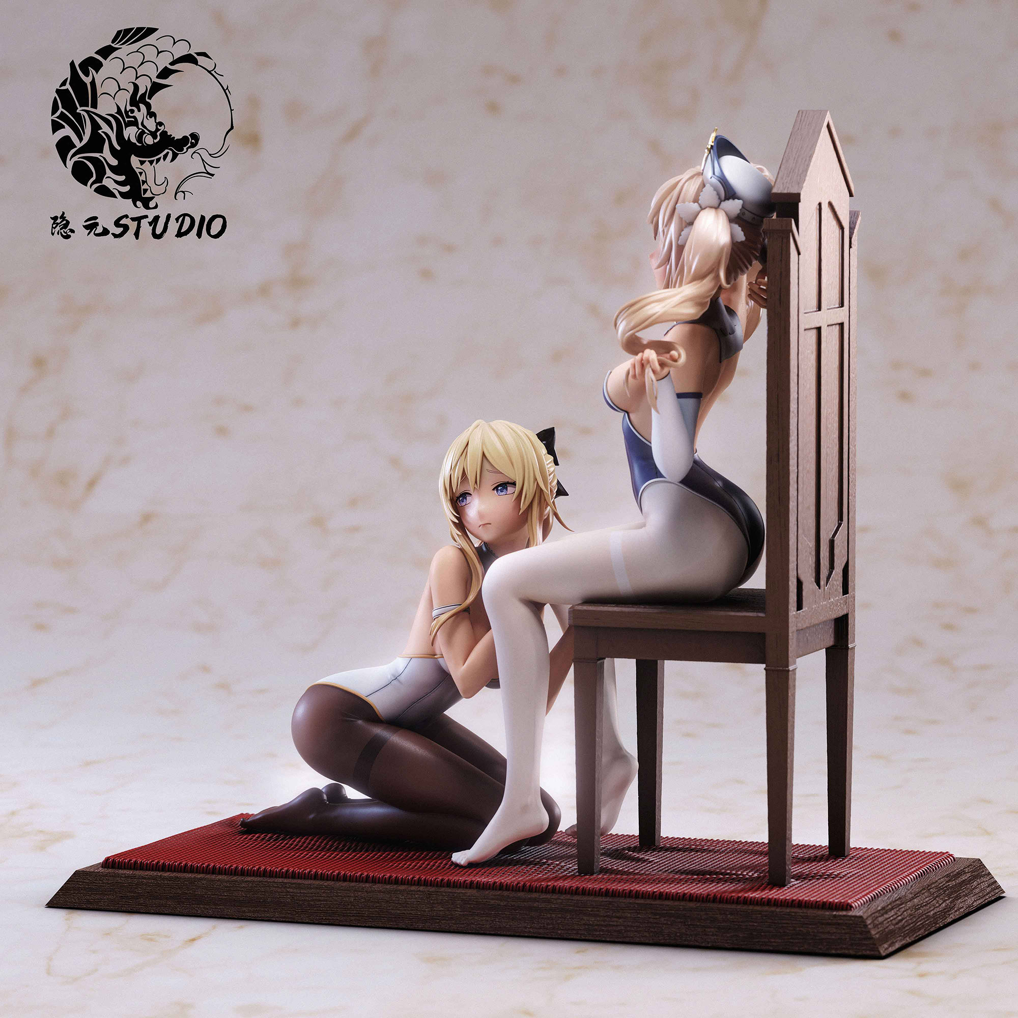 バーバラ ジン・グンヒルド フィギュア 1/6スケール 塗装済み完成品 ガレージキット Y.Y.S 限定販売 スタチュー