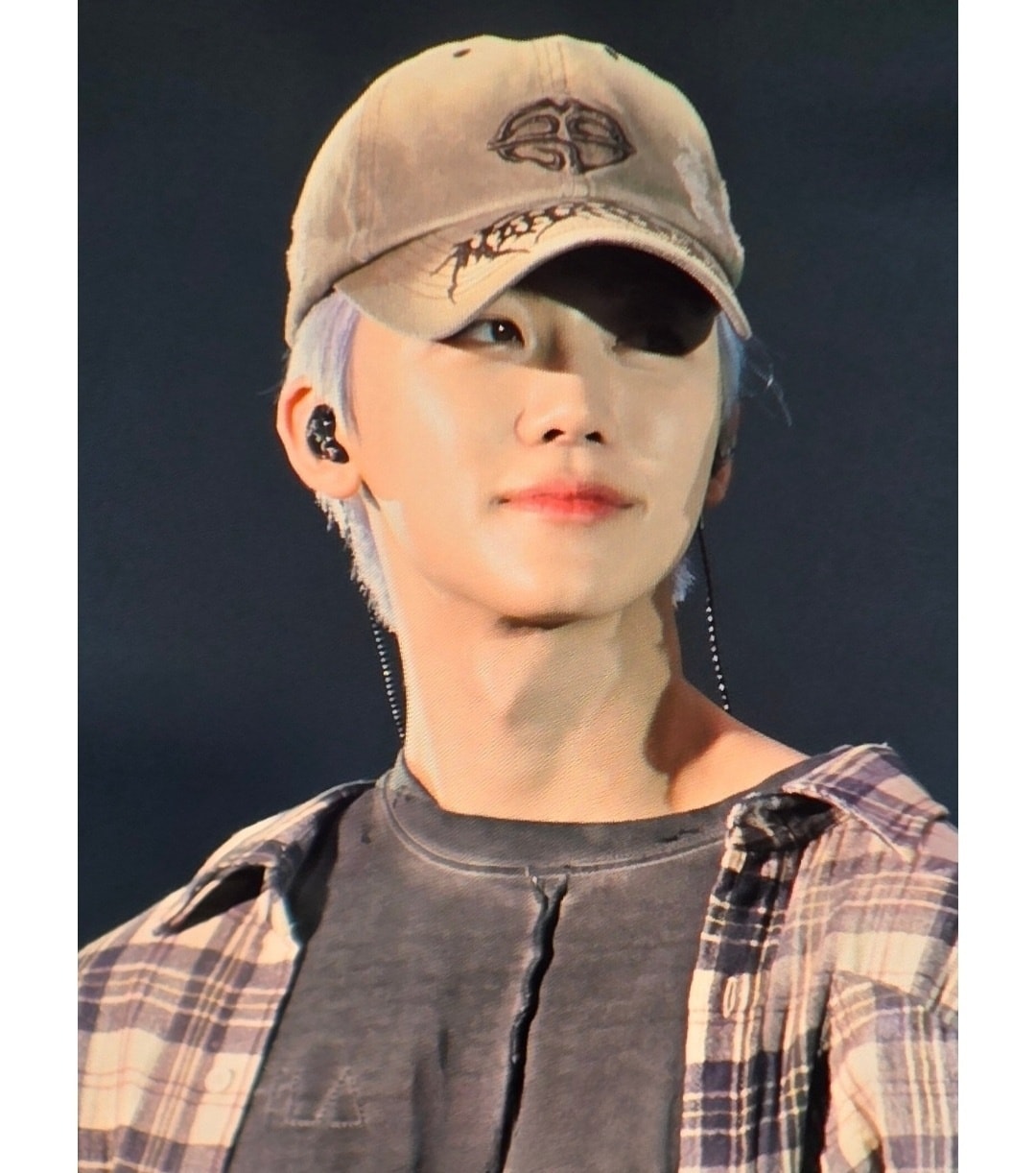 NCTジェミン着用(2色) WASHED METAL LOGO BALL CAP