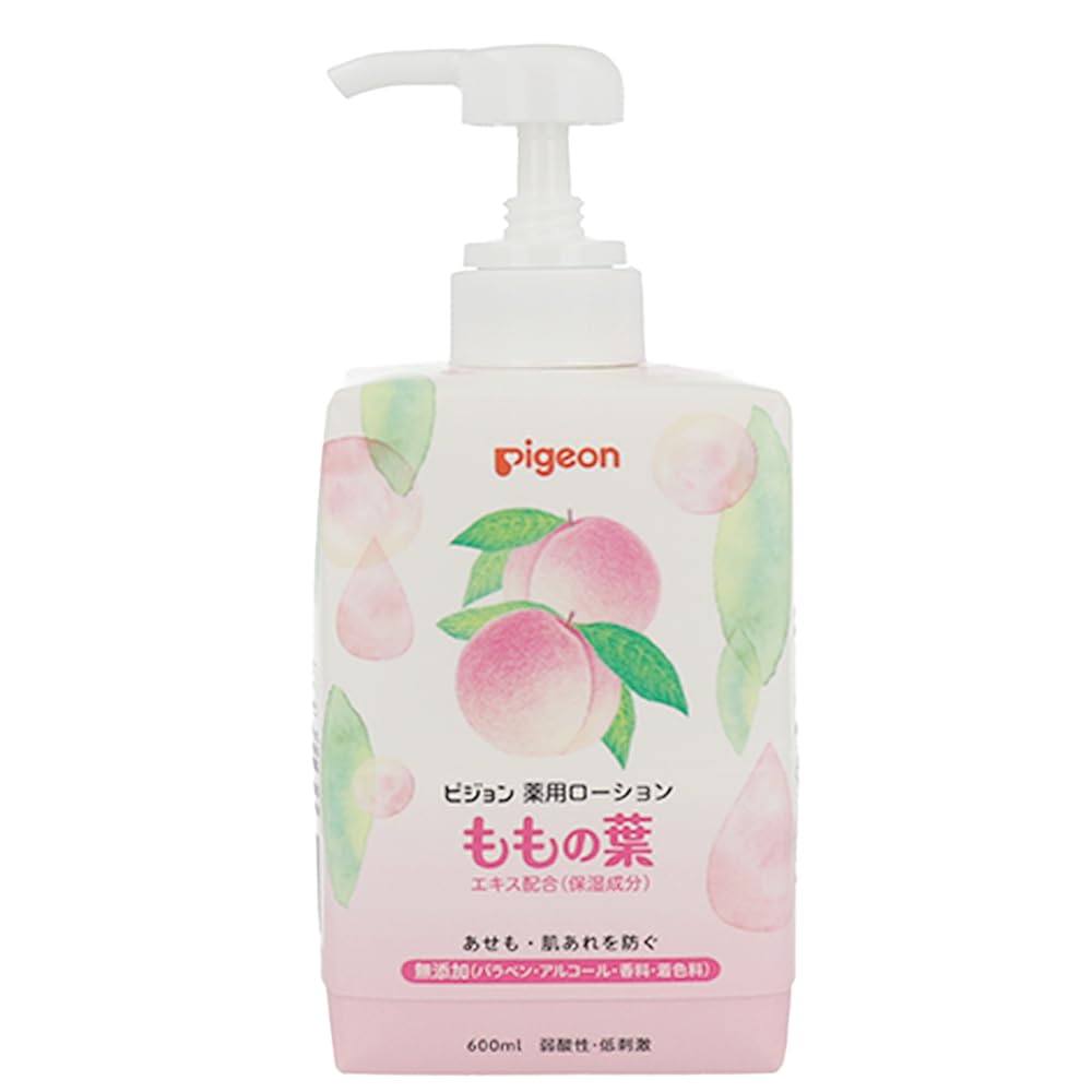 ピジョン Pigeon 薬用ローション ももの葉 キューブパック 600ml【大容量】