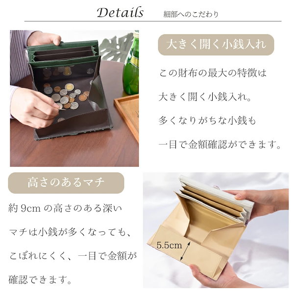 Qoo10] パイソン ギャルソン 本革 長財布 レデ