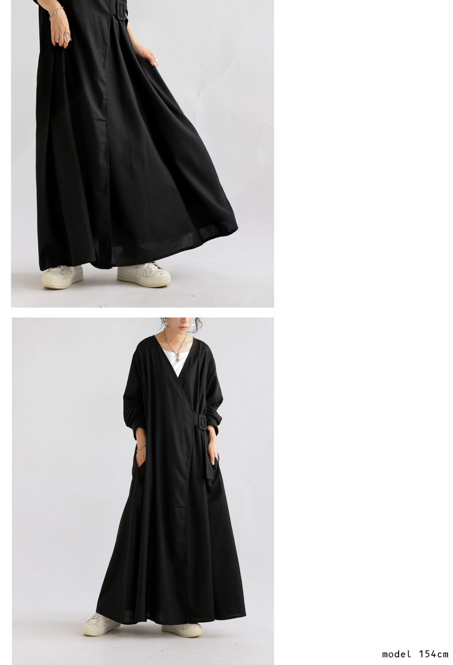 ラップワンピース ワンピース レディース ロング ・メール便不可