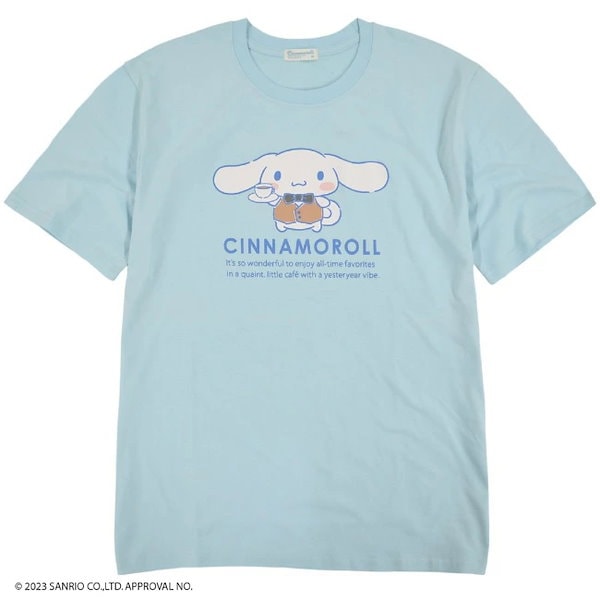 Qoo10] サンリオ シナモロール Tシャツ 半袖 プリント