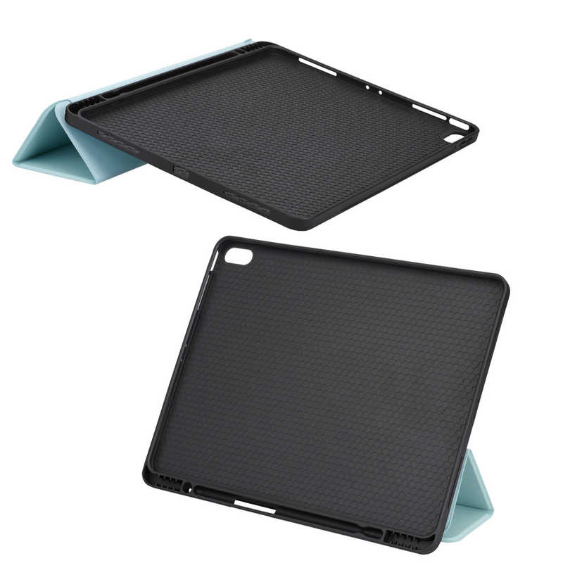 ナカバヤシ　iPadAir(M2)13インチ用 ハニカム衝撃吸収ケース　TBCIPA24304LBL