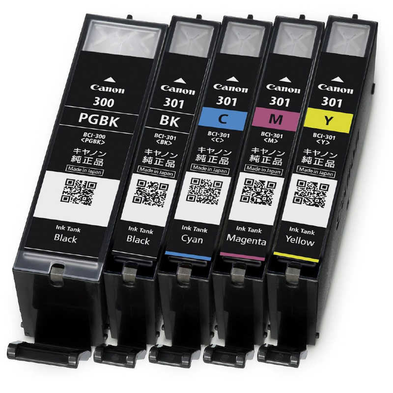 キヤノン　CANON　純正 インクタンク PIXUS(ピクサス) 5色マルチパック　BCI-301+300/5MP baskapel.nl
