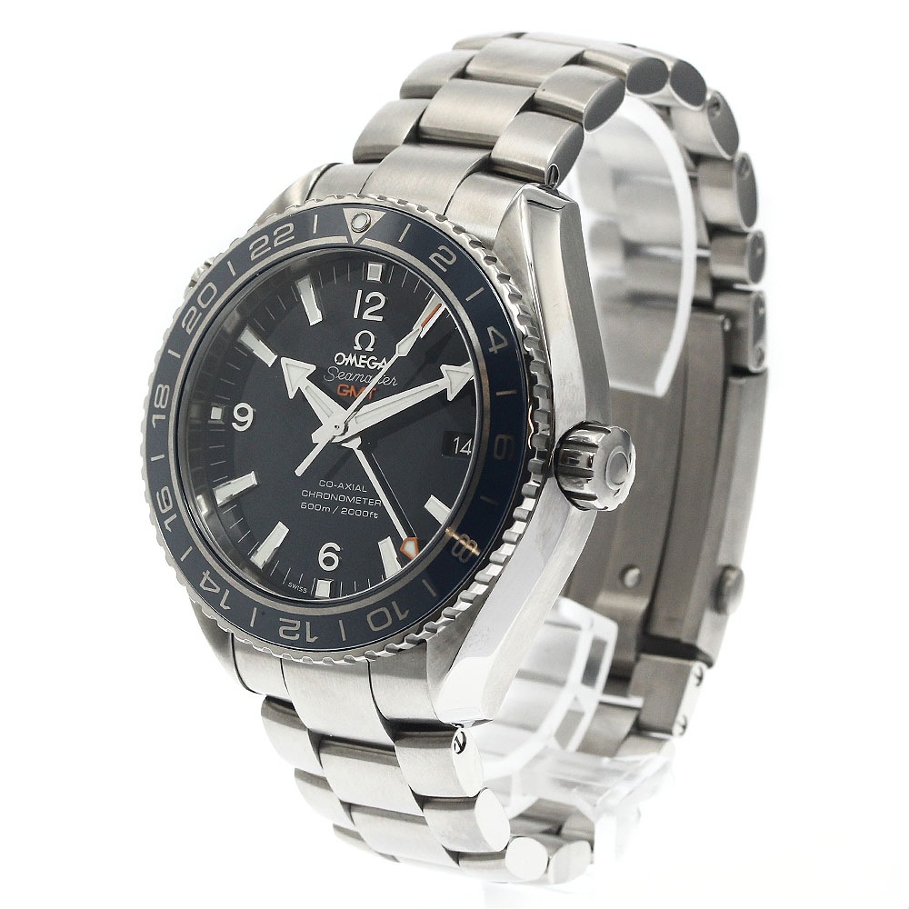 オメガ OMEGA 232.90.44.22.03.001 シーマスター プラネットオーシャン GMT 自動巻き メンズ 美品 保証書付き_886836【中古】 オメガ OMEGA 232.90.44.22.03.001 シーマスター プラネットオーシャン GMT 自動巻き メンズ 美品 保証書付き_886836【中古】