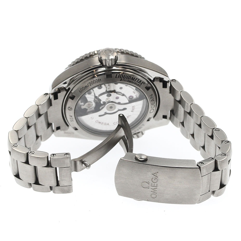 オメガ OMEGA 232.90.44.22.03.001 シーマスター プラネットオーシャン GMT 自動巻き メンズ 美品 保証書付き_886836【中古】 オメガ OMEGA 232.90.44.22.03.001 シーマスター プラネットオーシャン GMT 自動巻き メンズ 美品 保証書付き_886836【中古】