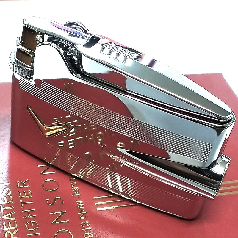 ガスライター フリント式 ロンソン ヴァラフレームミニ RONSON クロームエンジンタン シルバー ガス視認窓付き かっこいい シンプル おしゃれ メンズ プレゼント ギフト
