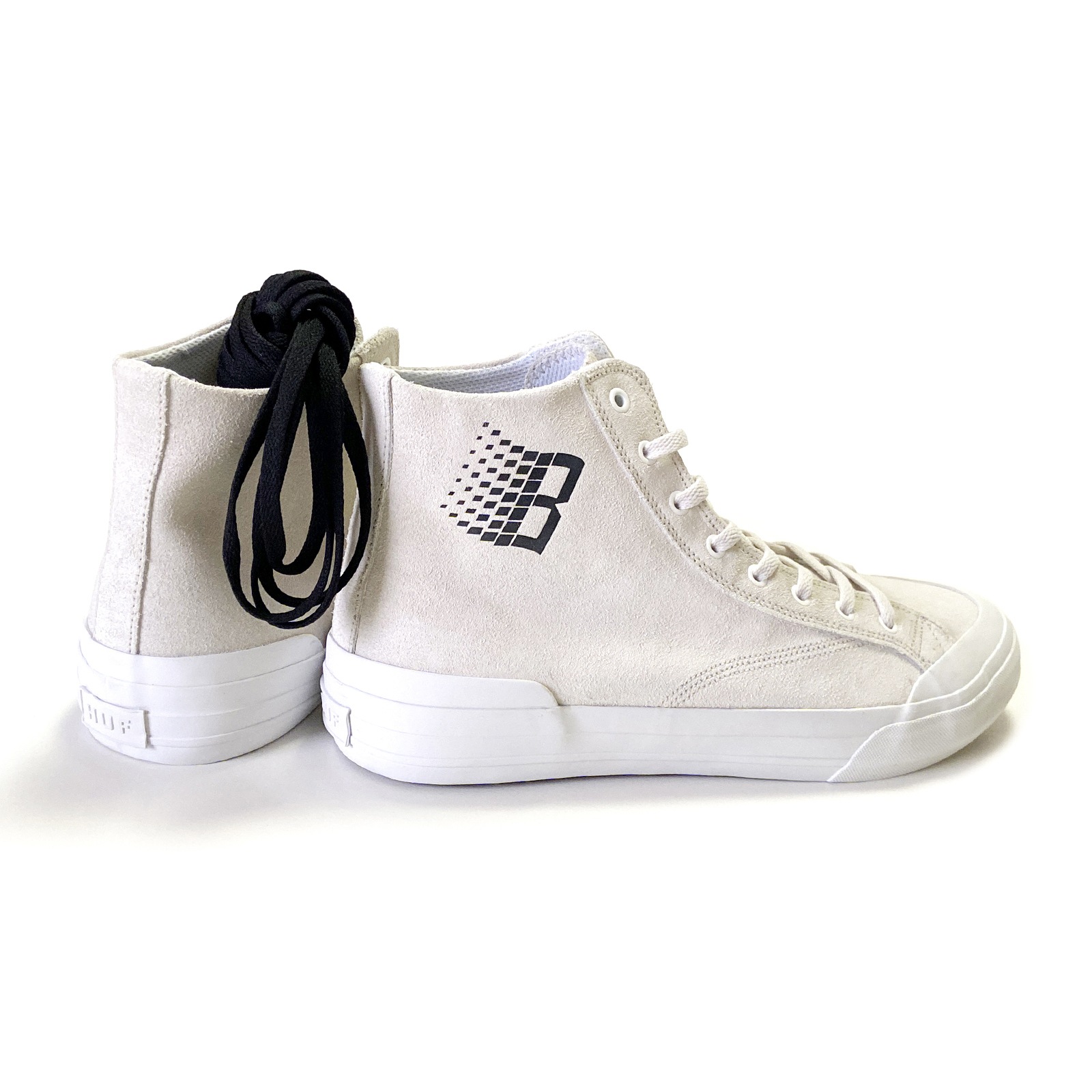 ブロンズホワイトスエードクラシックハイ スニーカー VC55A01