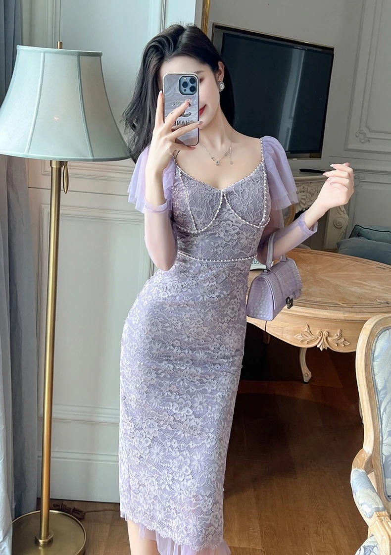 【JY.上品】 2025秋冬新品 花柄 レース ワンピース パープル 紫 ワンピース パーティードレス キャバ 着痩せ 大人 同窓会 披露宴 卒業式 結婚式 演奏会 ウェディング 二次会 発表会 メガ 【JY.上品】 2025秋冬新品 花柄 レース ワンピース パープル 紫 ワンピース パーティードレス キャバ 着痩せ 大人 同窓会 披露宴 卒業式 結婚式 演奏会 ウェディング 二次会 発表会 メガ