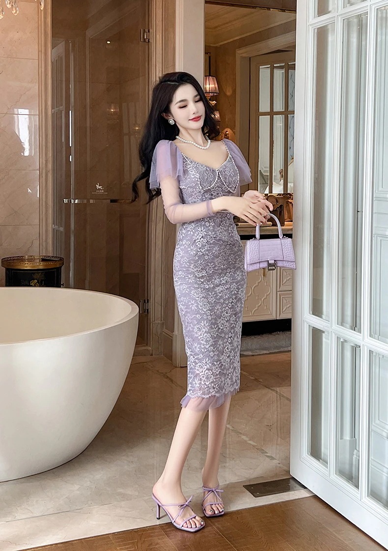 【JY.上品】 2025秋冬新品 花柄 レース ワンピース パープル 紫 ワンピース パーティードレス キャバ 着痩せ 大人 同窓会 披露宴 卒業式 結婚式 演奏会 ウェディング 二次会 発表会 メガ 【JY.上品】 2025秋冬新品 花柄 レース ワンピース パープル 紫 ワンピース パーティードレス キャバ 着痩せ 大人 同窓会 披露宴 卒業式 結婚式 演奏会 ウェディング 二次会 発表会 メガ