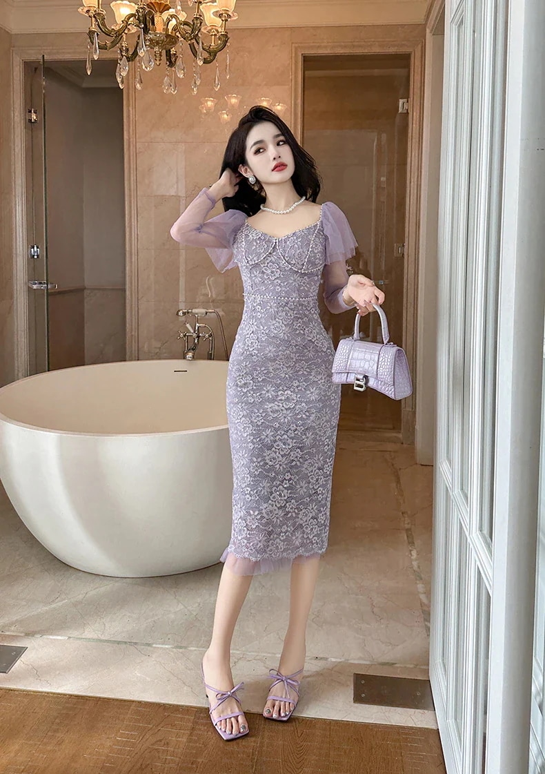 【JY.上品】 2025秋冬新品 花柄 レース ワンピース パープル 紫 ワンピース パーティードレス キャバ 着痩せ 大人 同窓会 披露宴 卒業式 結婚式 演奏会 ウェディング 二次会 発表会 メガ 【JY.上品】 2025秋冬新品 花柄 レース ワンピース パープル 紫 ワンピース パーティードレス キャバ 着痩せ 大人 同窓会 披露宴 卒業式 結婚式 演奏会 ウェディング 二次会 発表会 メガ
