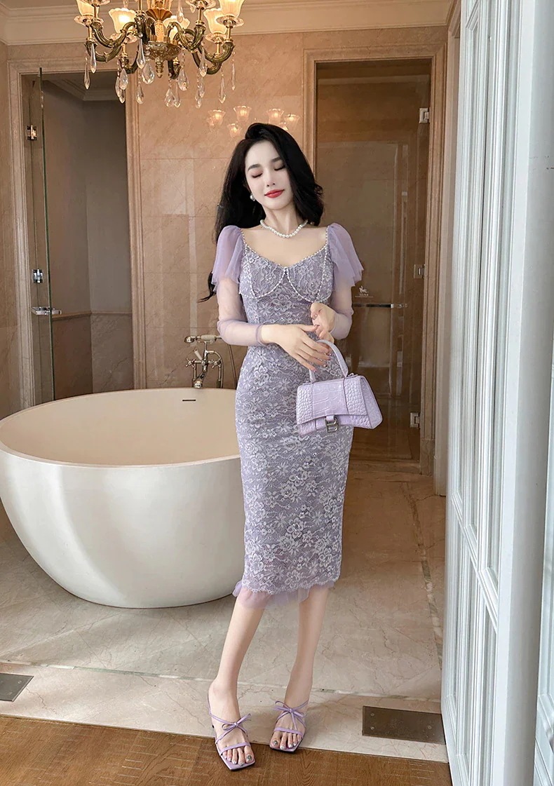 【JY.上品】 2025秋冬新品 花柄 レース ワンピース パープル 紫 ワンピース パーティードレス キャバ 着痩せ 大人 同窓会 披露宴 卒業式 結婚式 演奏会 ウェディング 二次会 発表会 メガ 【JY.上品】 2025秋冬新品 花柄 レース ワンピース パープル 紫 ワンピース パーティードレス キャバ 着痩せ 大人 同窓会 披露宴 卒業式 結婚式 演奏会 ウェディング 二次会 発表会 メガ