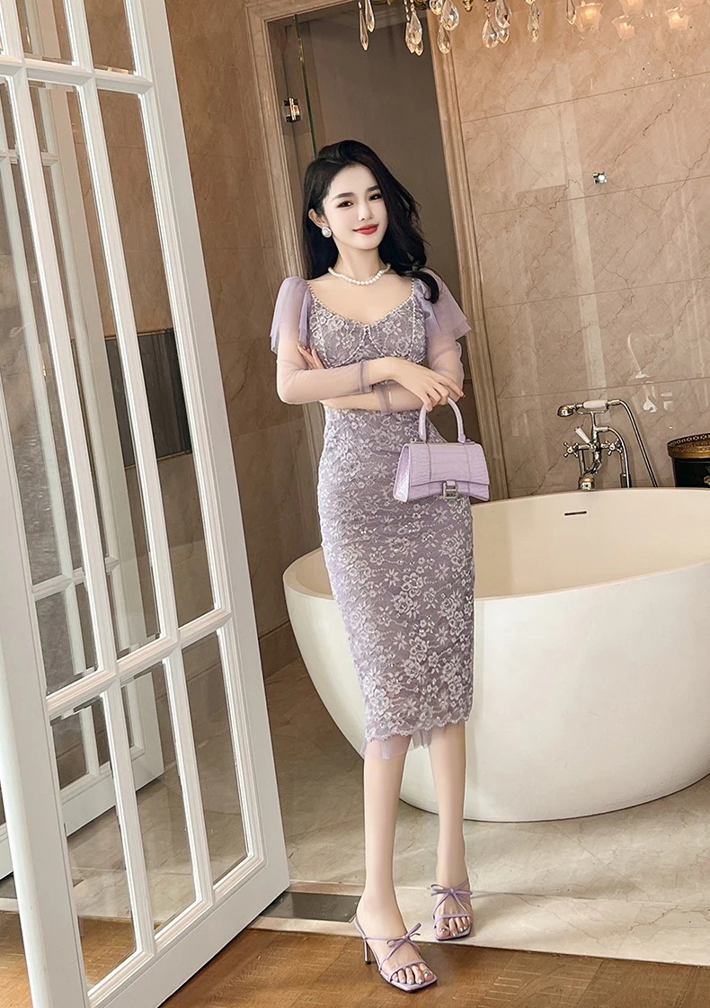 【JY.上品】 2025秋冬新品 花柄 レース ワンピース パープル 紫 ワンピース パーティードレス キャバ 着痩せ 大人 同窓会 披露宴 卒業式 結婚式 演奏会 ウェディング 二次会 発表会 メガ 【JY.上品】 2025秋冬新品 花柄 レース ワンピース パープル 紫 ワンピース パーティードレス キャバ 着痩せ 大人 同窓会 披露宴 卒業式 結婚式 演奏会 ウェディング 二次会 発表会 メガ