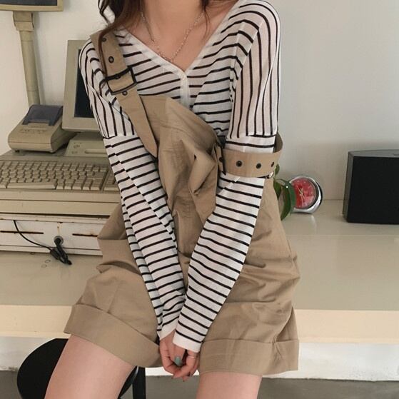 オールインワン つなぎ レディース ミニ 袖なし ワイド 裾ワイド 綿 ポリエステル かわいい 大人可愛い シンプル カジュアル おしゃれ こなれ感 ラフ 個性的 抜け感 ラブリー キュート 無地 春