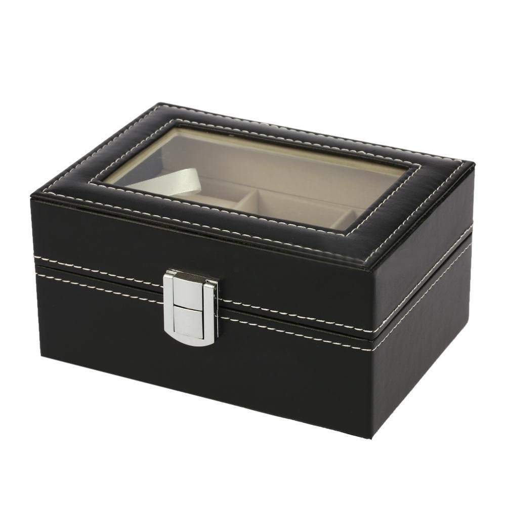 時計ディスプレイケース(3本用 ブラック) 高級 レザー ベルベット 革 皮 ディスプレイボックス ガラス コレクションボックス 父の日 プレゼント ギフト 男性 彼氏 時計ディスプレイケース(3本用 ブラック) 高級 レザー ベルベット 革 皮 ディスプレイボックス ガラス コレクションボックス 父の日 プレゼント ギフト 男性 彼氏