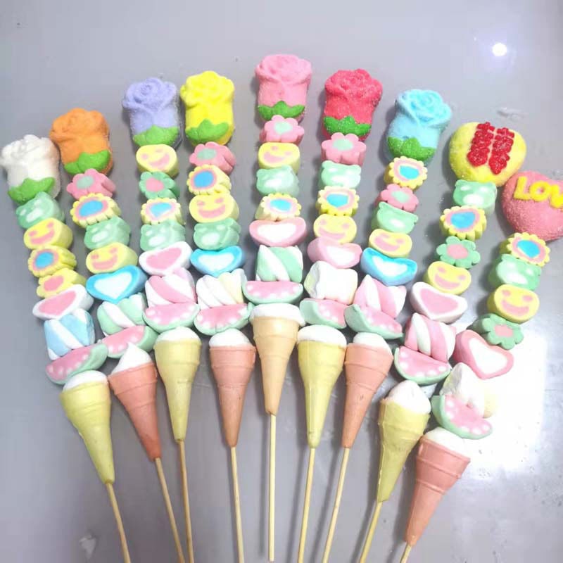 漫画動物マシュマロチュアンチュアンル 35g 串砂糖漬けホーズかわいいキャンディ 誕生日プレゼント